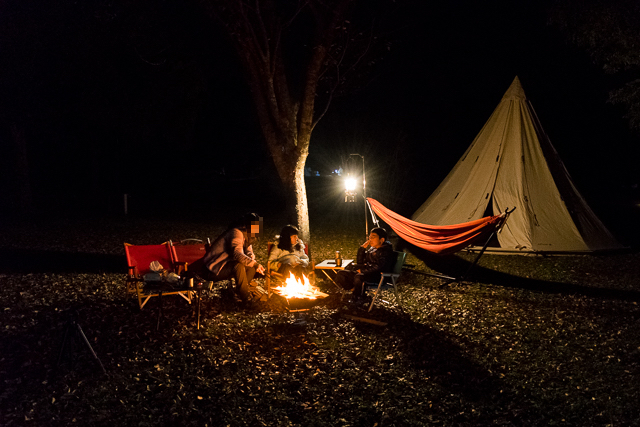 大隅広域公園で晩秋キャンプ、焚き火が気持ちのいい季節!!その1
