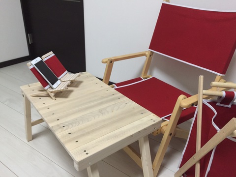 スマホスタンドを自作!! スマホスタンドを自作!!