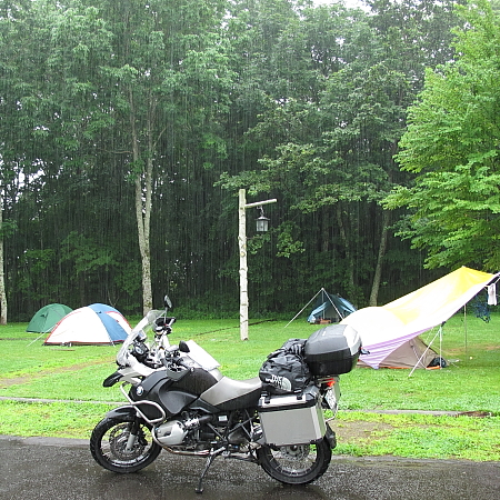 2010夏北海道　6日目　豪雨