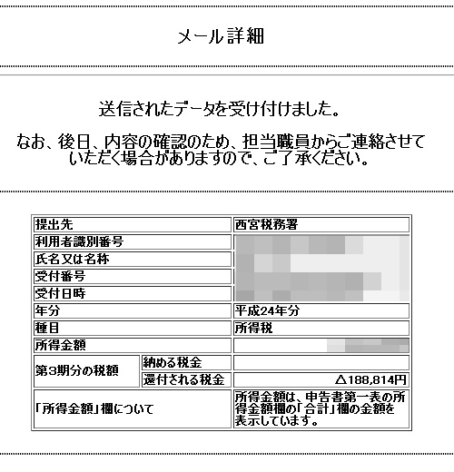 確定申告