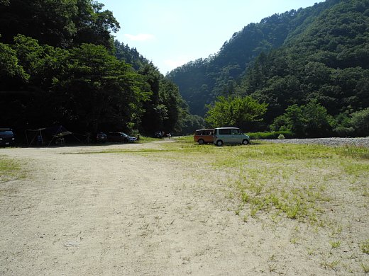 【長野】和知野川キャンプ場