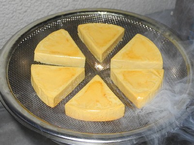 百均-熱燻-チーズ、、、失敗
