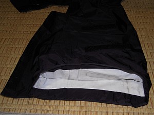 MXブーツとレインズボン