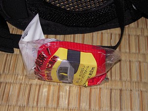 リュック到着