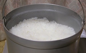 ライスクッカーミニDXで炊飯