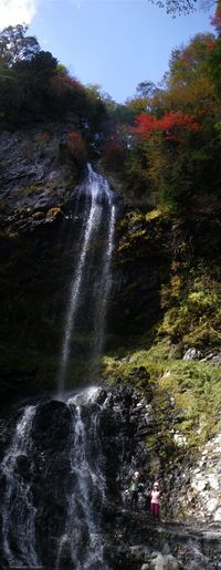 ヌタハラ谷から桧塚、秋の沢登りと縦走