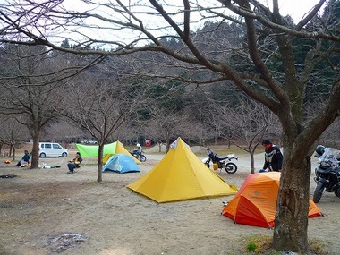 親子キャンプ 青野原。
