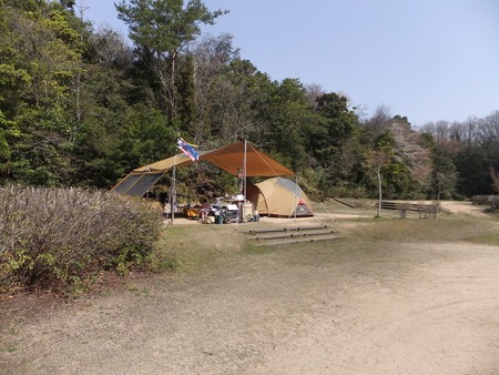 常盤公園キャンプ場♪