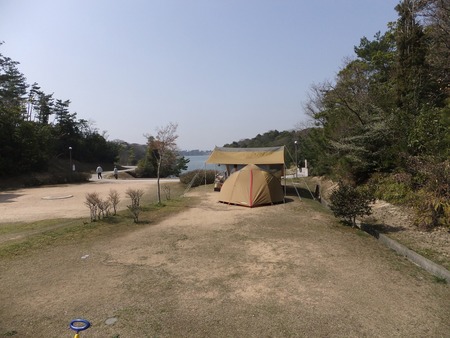 常盤公園キャンプ場♪