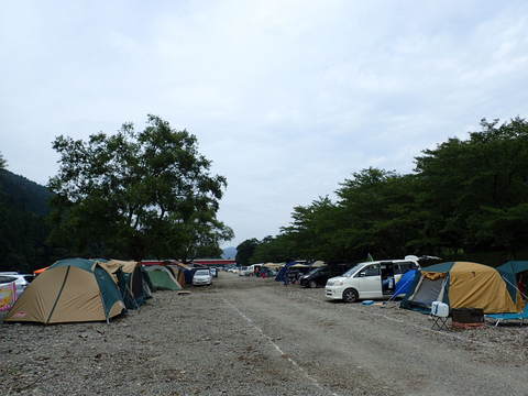 今年も涼を求めてデイキャンプ（桑野橋河川公園）
