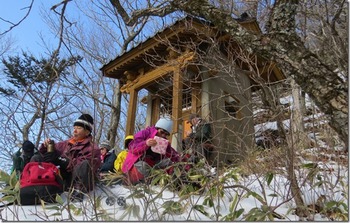 1/25(日)丸山龍神宮の霊山(400m)