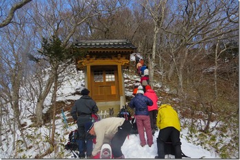 1/25(日)丸山龍神宮の霊山(400m)