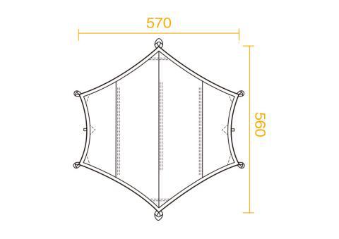 Takibi-Tarp Cotton Hexa