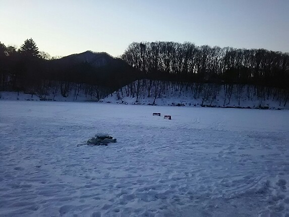 氷上ワカサギ釣り2017in照月湖