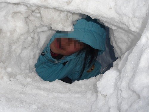 最後の締めは雪遊びっ!~そしてスキーへ
