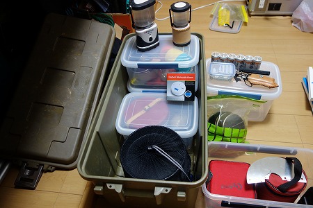 漢の巨大なお道具箱 ~キャンプ道具のパッキング~ 漢の巨大なお道具箱 ~キャンプ道具のパッキング~