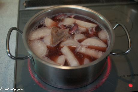蛸と大根のやわらか煮 ~ソーダストリーム活用~ 蛸と大根のやわらか煮 ~ソーダストリーム活用~