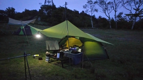 【陣馬形山キャンプ場 】天空の恩恵に与れなかった男2017.9.16 【陣馬形山キャンプ場 】天空の恩恵に与れなかった男2017.9.16