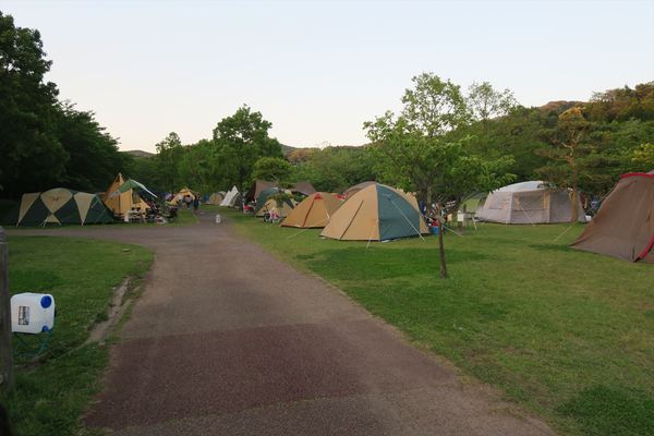 伊佐ノ浦公園キャンプ