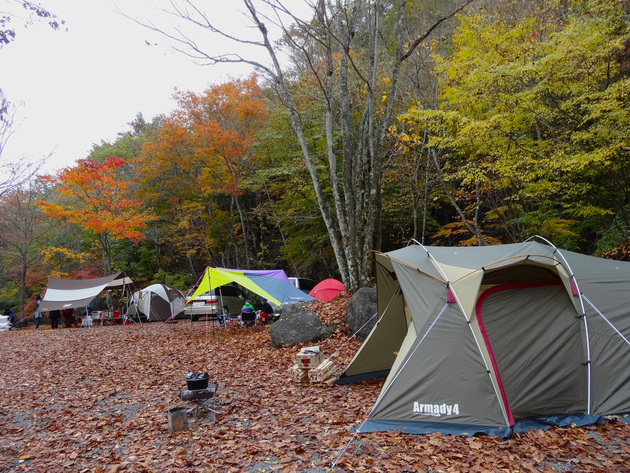 山伏オートキャンプ場 〜 紅葉キャンプ桃源郷 山伏オートキャンプ場 〜 紅葉キャンプ桃源郷