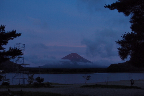 精進湖キャンプ場　その3～おまけの富士山写真館
