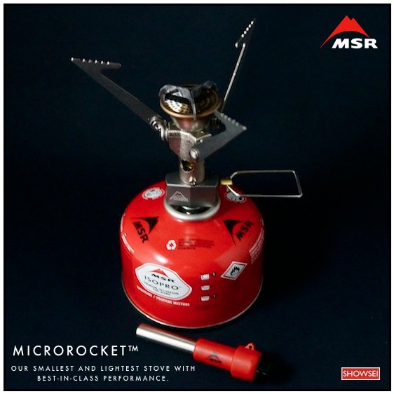 MSR® MICROROCKET™・ISOPRO™：マイクロロケット&赤缶