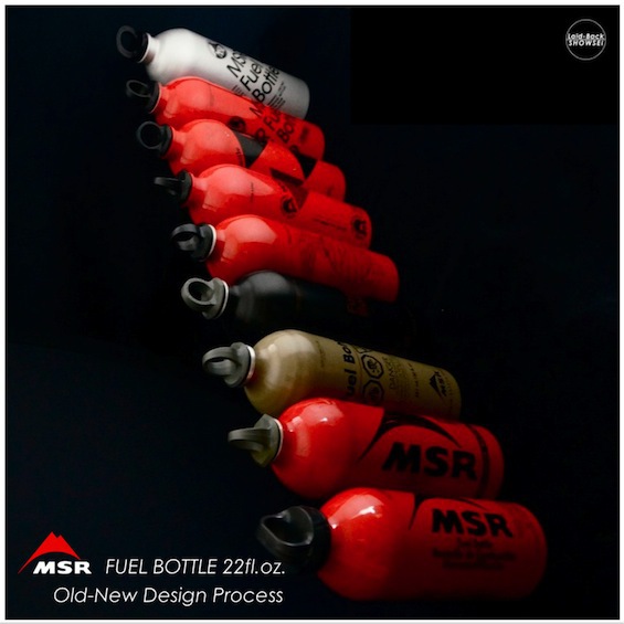 MSR® Fuel Bottle Process of Design：フューエルボトル・デザインの変貌