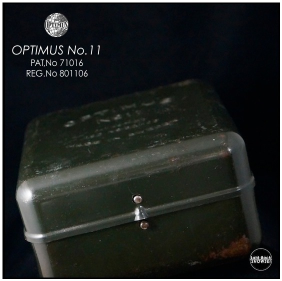 OPTIMUS No.11 PAT.71016 REG.801106：オプティマス No.11