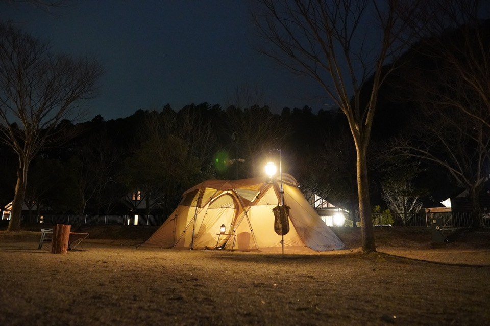 冬キャンプは抜群の高規格キャンプ場へ!!【青川峡キャンピングパーク】(3月7日~) 冬キャンプは抜群の高規格キャンプ場へ!!【青川峡キャンピングパーク】(3月7日~)