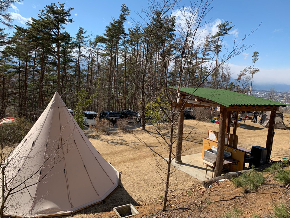 夜景と北アルプスを望むキャンプ場へ【まつもと里山キャンプ場】(3月20日〜) 夜景と北アルプスを望むキャンプ場へ【まつもと里山キャンプ場】(3月20日〜)