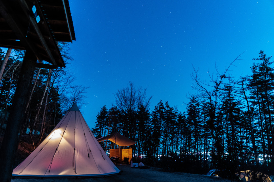 夜景と北アルプスを望むキャンプ場へ【まつもと里山キャンプ場】(3月20日〜) 夜景と北アルプスを望むキャンプ場へ【まつもと里山キャンプ場】(3月20日〜)