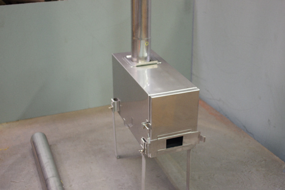 薪ストーブ3号機 完成しました 薪ストーブ3号機 完成しました