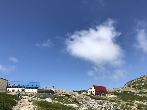 宝剣～木曽駒ケ岳～伊那前岳（頂上山荘テン泊）