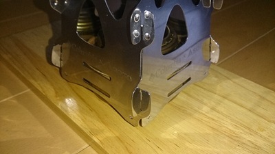 ミニ焚き火台検証 ミニ焚き火台検証