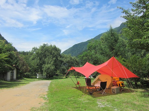 夏休みキャンプPart1！in奥飛驒リバーサイドキャンプ場（2014/8/13～15）