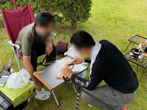 父子の会で釣りキャンプ (^^)/ 父子の会で釣りキャンプ (^^)/