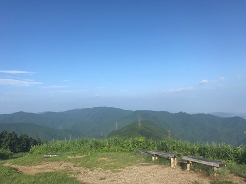 朝食は岩湧山で(^^) 朝食は岩湧山で(^^)