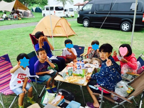 六ツ矢崎浜キャンプ場に行ってきました　(^^)/