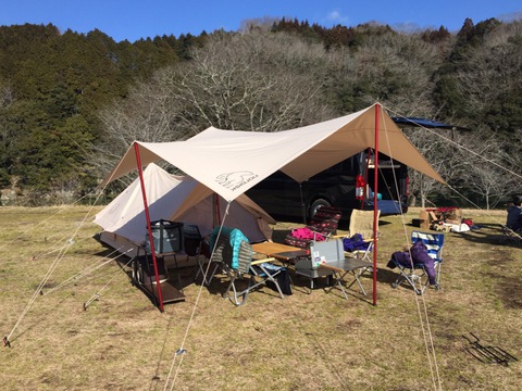 奈良県で牡蠣キャンプ!?(^_^;) 奈良県で牡蠣キャンプ!?(^_^;)