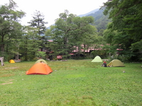 徳沢キャンプ場　②
