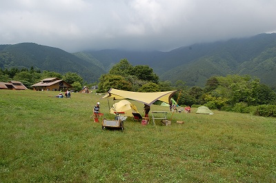 梅雨の晴れ間の遠征キャンプ in 田貫湖キャンプ場