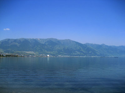 湖西は綺麗だなぁ　in　琵琶湖・・・