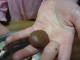 ホワイトデーのチョコ作り
