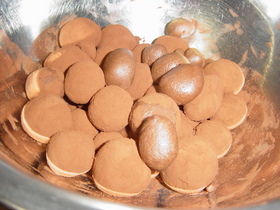 ホワイトデーのチョコ作り