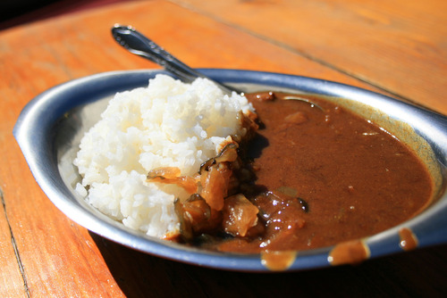紅葉の個沢トレッキングⅣ 天空のカフェにようこそ