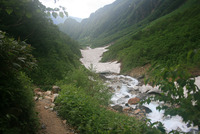 梅雨の槍ヶ岳!見えざる山頂を目指して