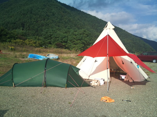 西湖自由キャンプ場