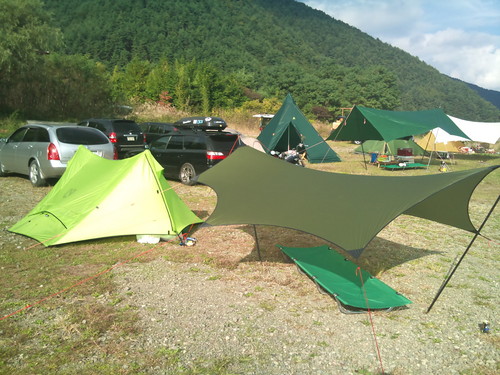 西湖自由キャンプ場