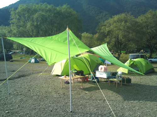 西湖自由キャンプ場