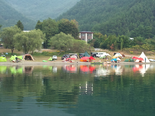西湖自由キャンプ場